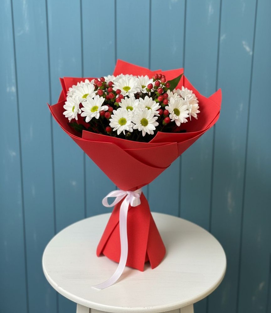 Букет цветов из: Хризантемы в Алтухово