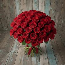 Букет 55 Красных роз Фридом #REPLACE_PRED# Алтухово