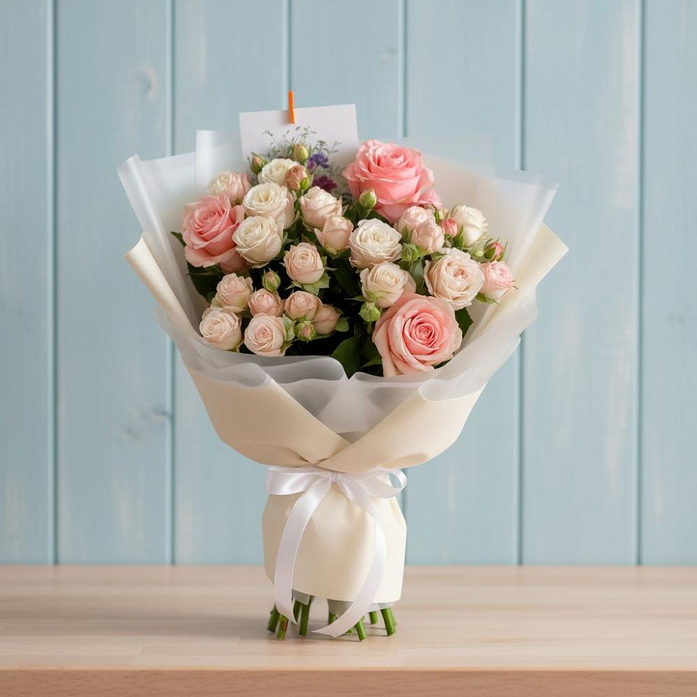 Букет голос любви в Алтухово Букет цветов из: Розы в Алтухово