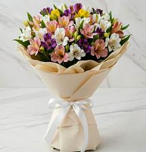 Букет цветов из:  Альстромерии в Алтухово